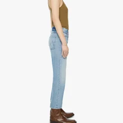 Women Mother - Jeans Ditcher Hover - Bleu