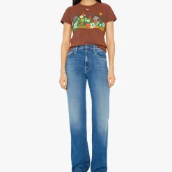 Women Mother - T-shirt Lil Sinful - Marron