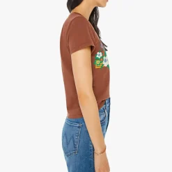 Women Mother - T-shirt Lil Sinful - Marron