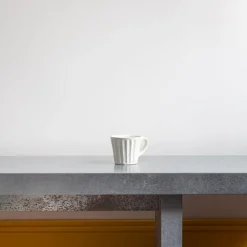 1769 HISTOSHI KATO Mug cannelé - Blanc