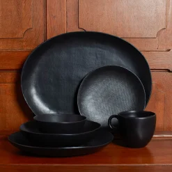 1636 DEARTIS Mug en grès - Noir
