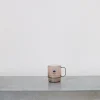 2160 BEAMS Mug Transparent - Marron & Bleu