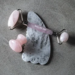 877 ROLL ON JADE Mushroom en quartz - Rose - Roll on Jade
