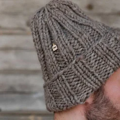 Women MYSSY - Bonnet en Laine - Marron