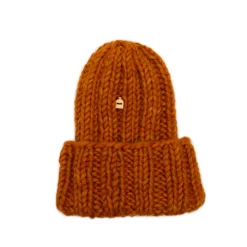 Women Myssy - Bonnet en Laine - Orange