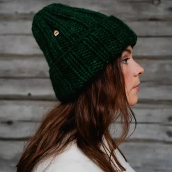 Women Myssy - Bonnet en Laine - Vert