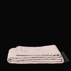 200 LINTEX Nappe en lin lavé - Beige Rosé