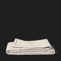 200 LINTEX Nappe en lin lavé - Pierre