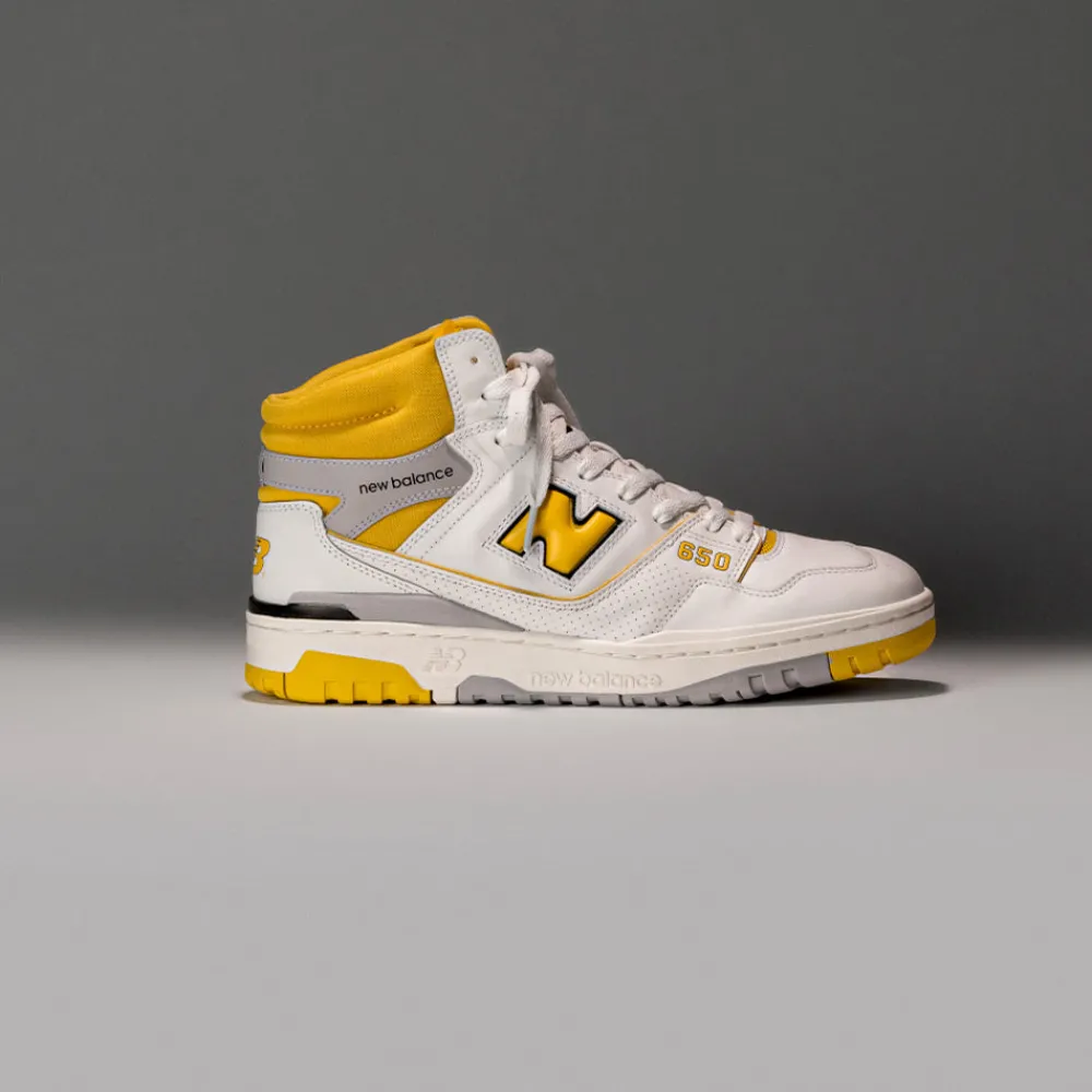 Women New Balance - Baskets 650 - Jaune