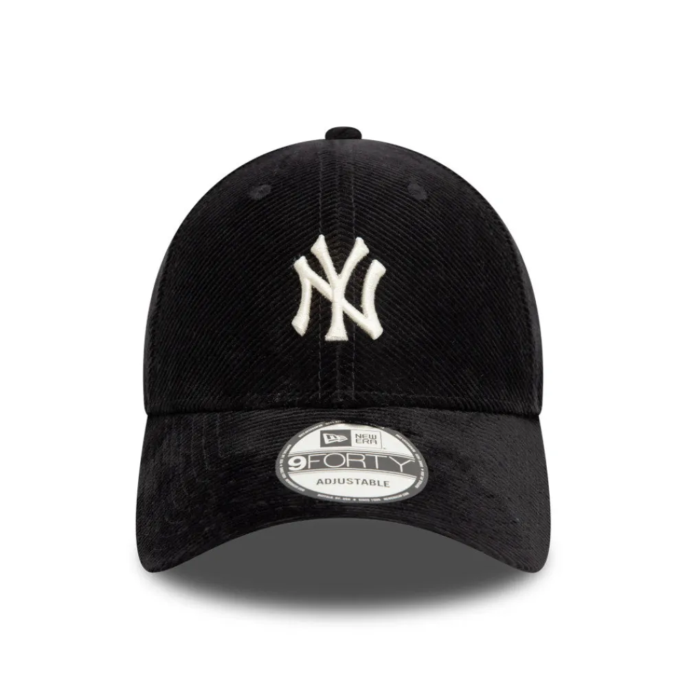 Women New Era - Casquette 9Forty Côtelée - Noir