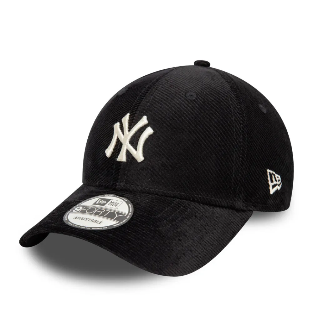 Women New Era - Casquette 9Forty Côtelée - Noir