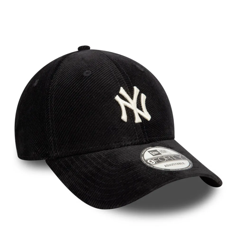 Women New Era - Casquette 9Forty Côtelée - Noir