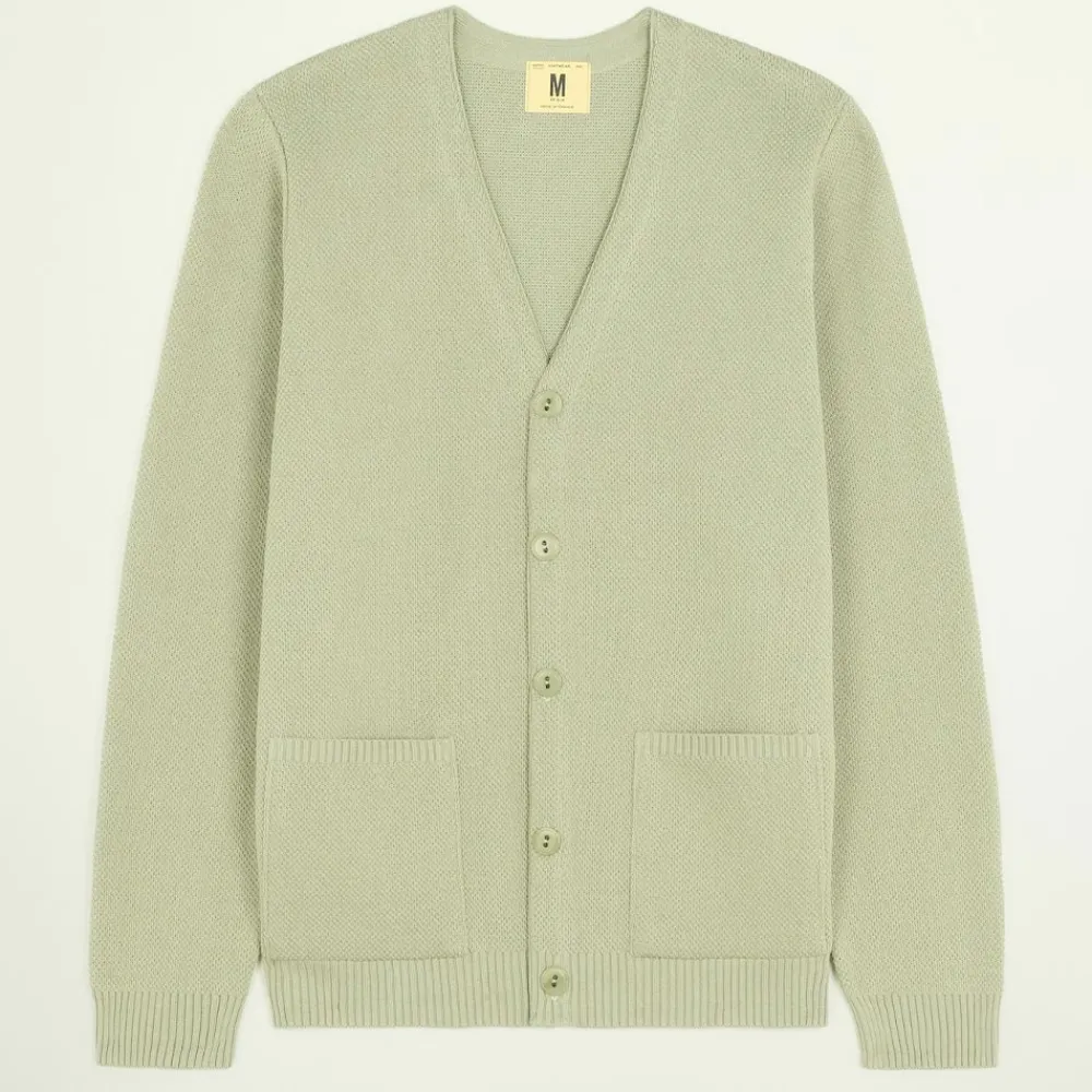 NITTO KNITWEAR - Cardigan Youri - Olive