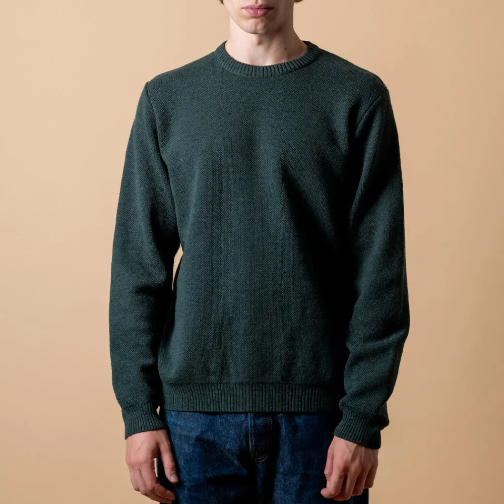 NITTO KNITWEAR - Pull Youri - Vert Fôret
