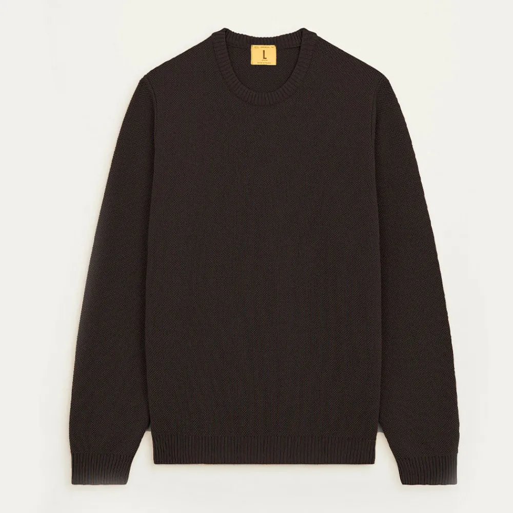 Nitto Knitwear - Pull Youri - Marron