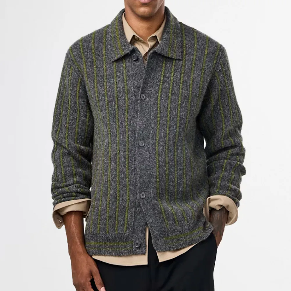 Women NN07 NN. 07 - Cardigan Polo Darren - Medium grey Mel