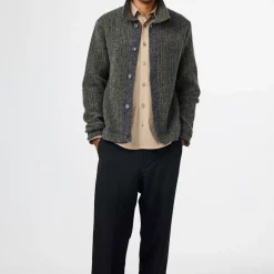 Women NN07 NN. 07 - Cardigan Polo Darren - Medium grey Mel