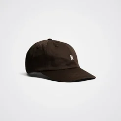 Women Norse Projects - Casquette Twill Sports - Marron