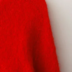 Women Nothing Written - Cardigan Alpaga - Rouge