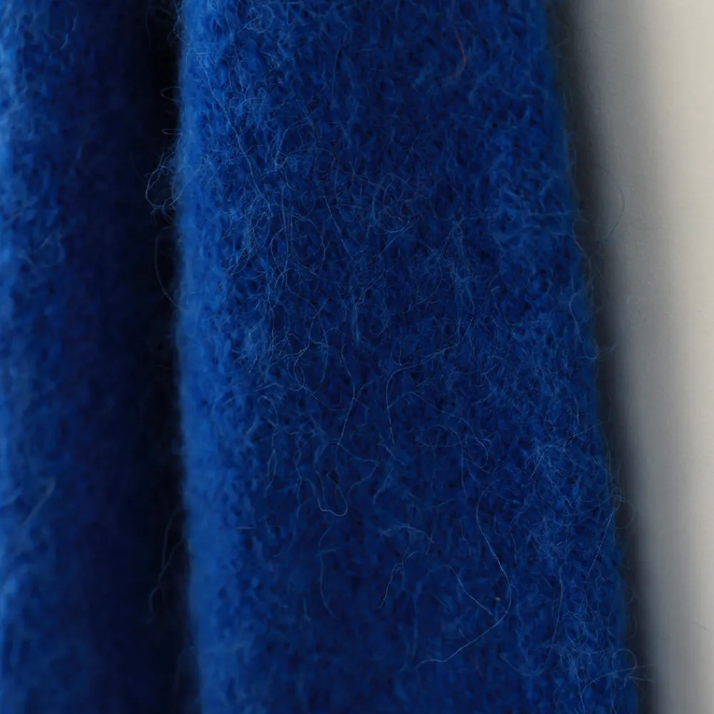 Women Nothing Written - Cardigan Alpaga - Bleu
