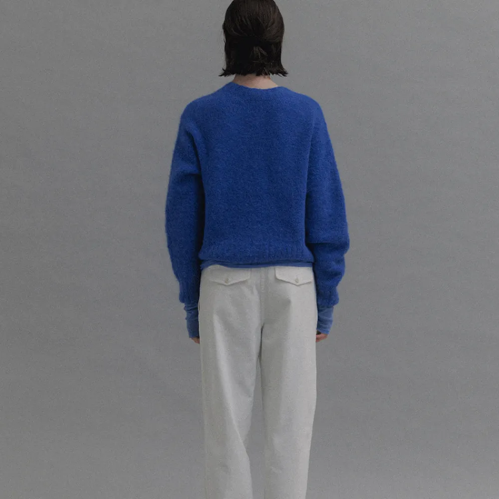 Women Nothing Written - Cardigan Alpaga - Bleu