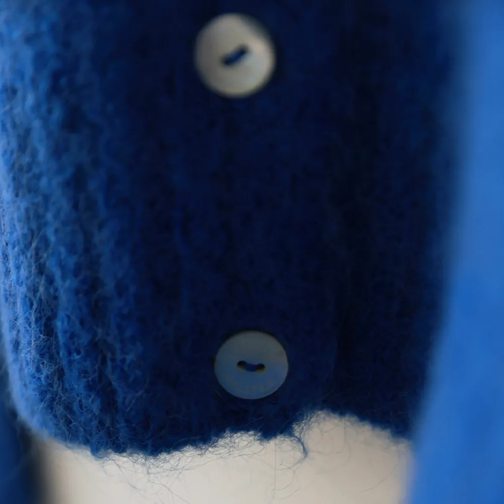 Women Nothing Written - Cardigan Alpaga - Bleu