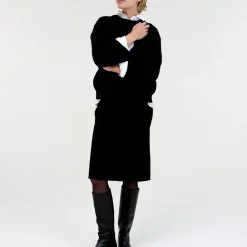 Women Nothing Written - Jupe velours - Noir