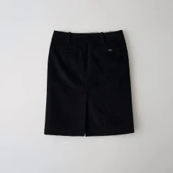 Women Nothing Written - Jupe velours - Noir