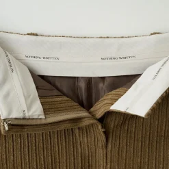 Women Nothing Written - Jupe velours - Camel