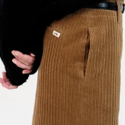 Women Nothing Written - Jupe velours - Camel