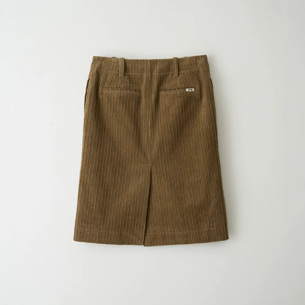 Women Nothing Written - Jupe velours - Camel
