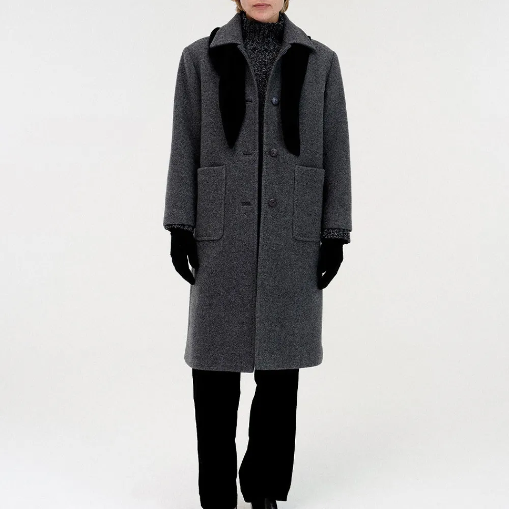 Women Nothing Written - Manteau Rohmer - Gris