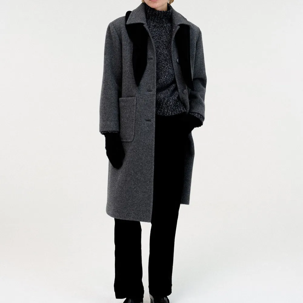 Women Nothing Written - Manteau Rohmer - Gris