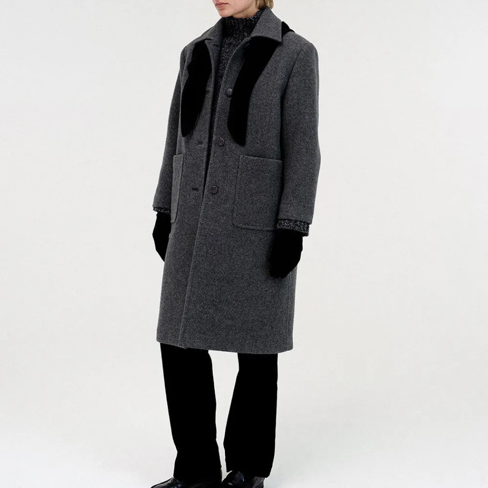 Women Nothing Written - Manteau Rohmer - Gris