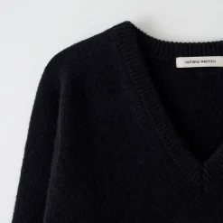 Women Nothing Written - Pull Alpaga - Noir