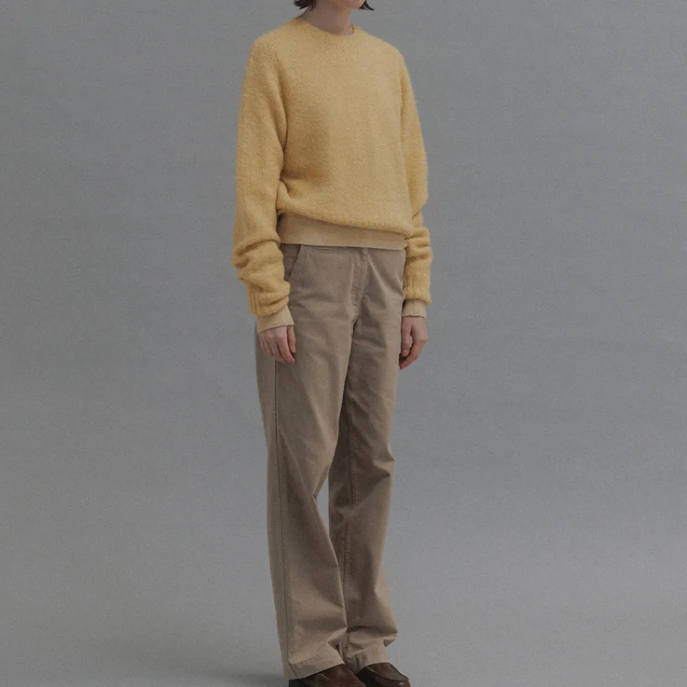 Women Nothing Written - Pull Alpaga - Jaune