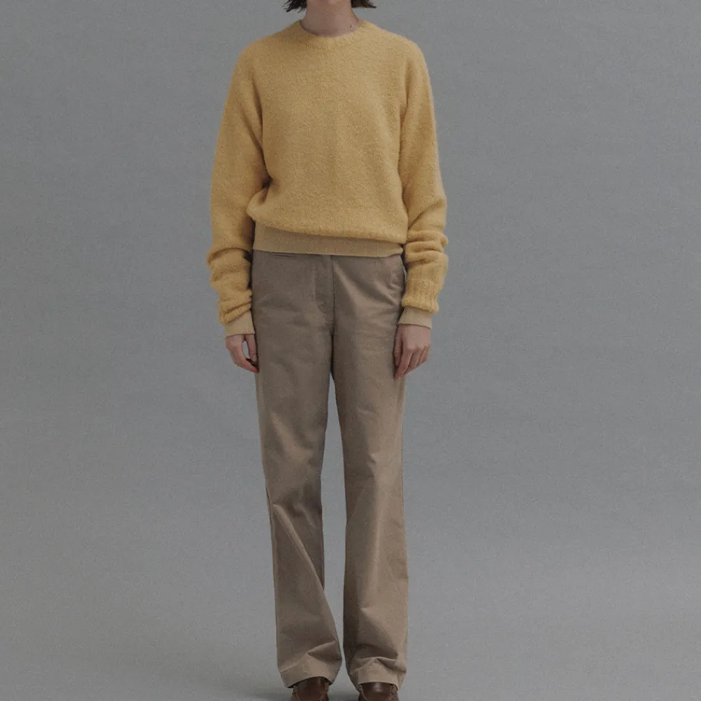 Women Nothing Written - Pull Alpaga - Jaune