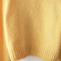 Women Nothing Written - Pull Alpaga - Jaune