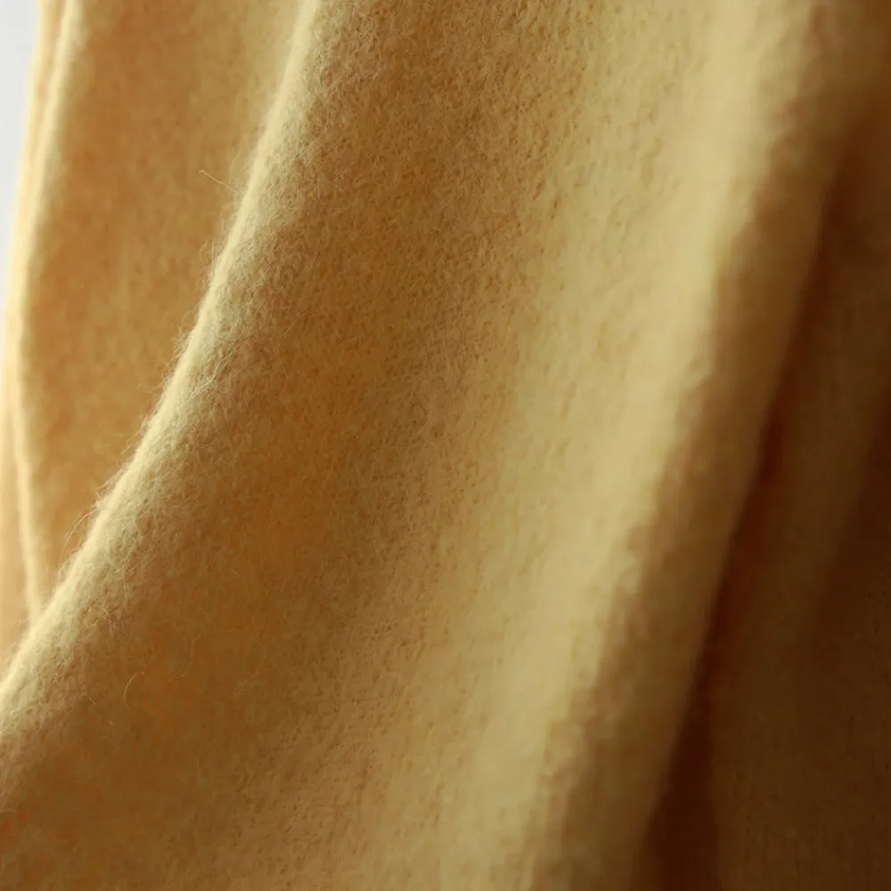 Women Nothing Written - Pull Alpaga - Jaune