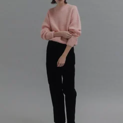 Women Nothing Written - Pull Alpaga - Rose