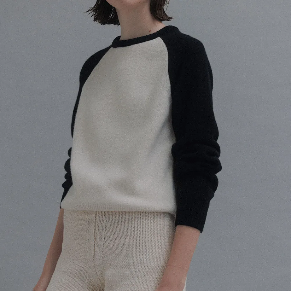 Women Nothing Written - Pull Sweat Laine - Bleu