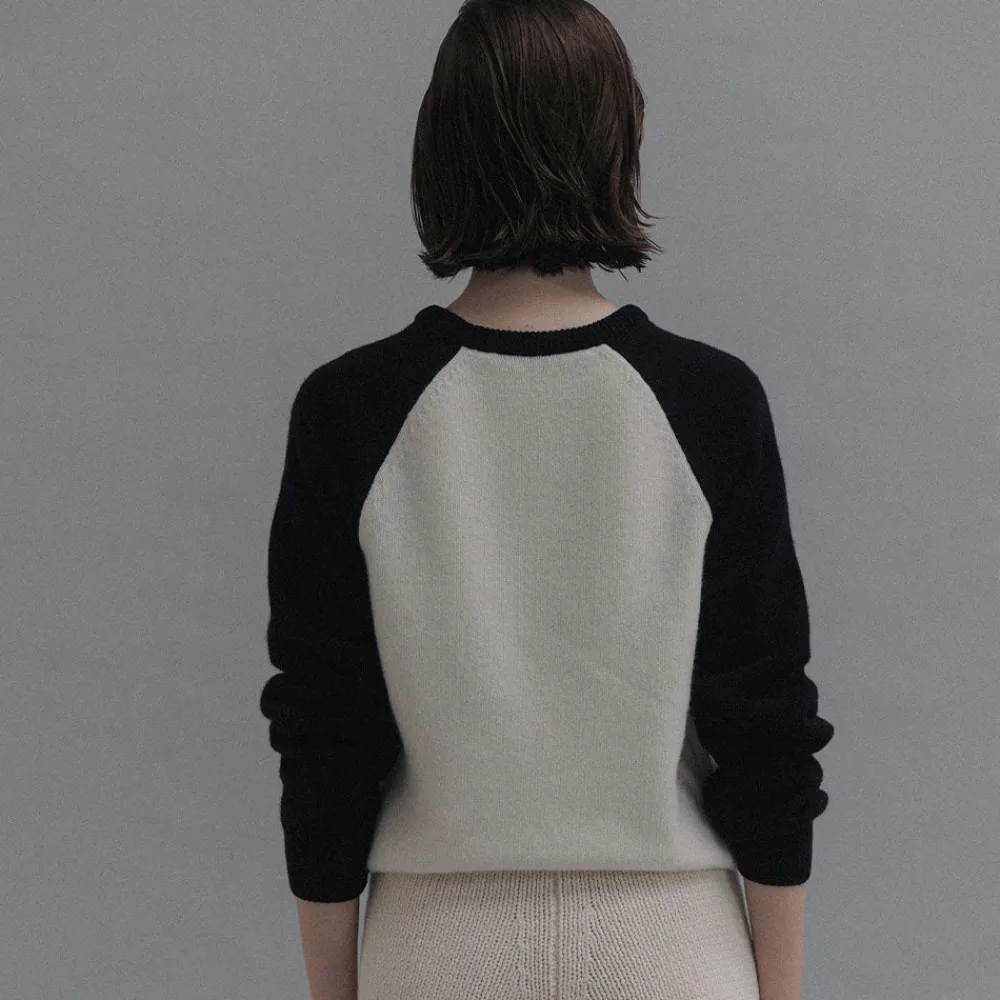 Women Nothing Written - Pull Sweat Laine - Bleu