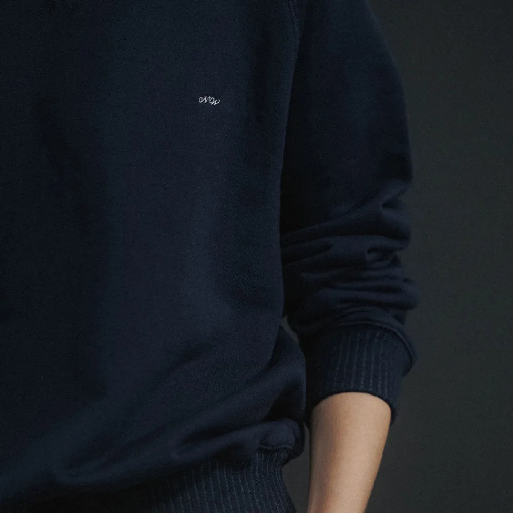 Women Nothing Written - Sweat Vintage - Marine