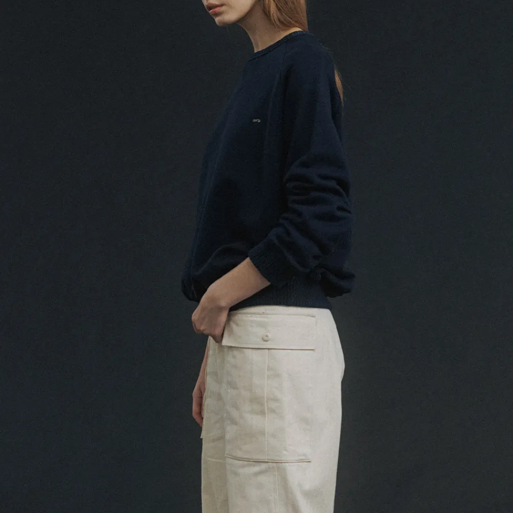 Women Nothing Written - Sweat Vintage - Marine