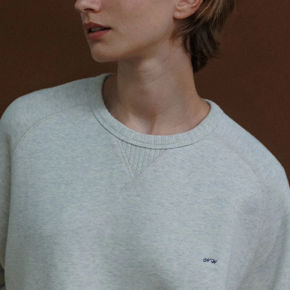 Women Nothing Written - Sweat Vintage - Gris