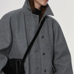 Women Nothing Written -Manteau Cambridge - Gris