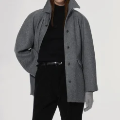 Women Nothing Written -Manteau Cambridge - Gris