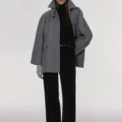 Women Nothing Written -Manteau Cambridge - Gris
