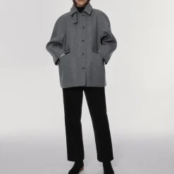 Women Nothing Written -Manteau Cambridge - Gris