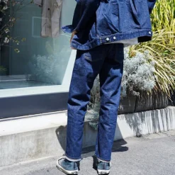 ORDINARY FITS - Jeans Ankle Denim - Indigo